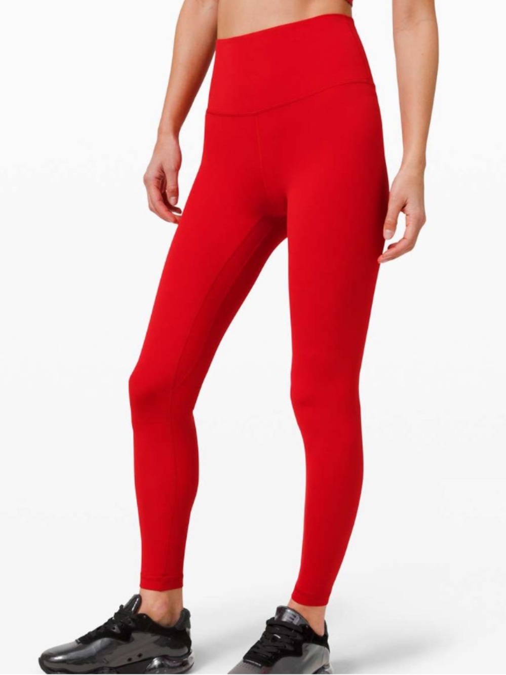 lululemon athletica Red High-Rise Leggings